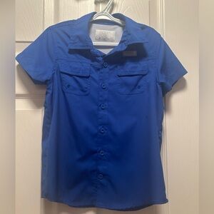 Ocean & Coast Kids Blue Button Down Shirt